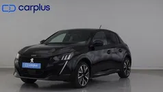 Preto Usado 2022 Peugeot e-208 GT Citadino | € 22.900 (Preço justo)