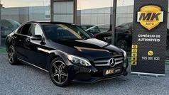 Preto Usado 2019 Mercedes C180 Avantgarde Sedan | € 20.500 (Bom preço)