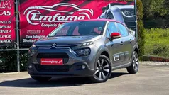 Cinza Usado 2021 Citroën C3 Feel Citadino | € 12.950 (Preço justo)