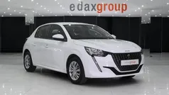 Branco Usado 2021 Peugeot 208 Active Citadino | € 11.990 (Preço justo)