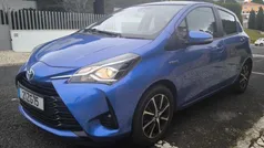 Azul Usado 2019 Toyota Yaris Hybrid Comfort | € 18.000 (Preço justo)