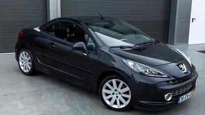 Preto Usado 2007 Peugeot 207 Cabrios | € 6.500 (Preço justo)