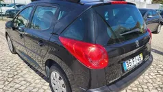 Preto Usado 2008 Peugeot 207 | € 5.900 (Preço justo)