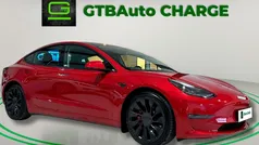 Vermelho Usado 2021 Tesla Model 3 Performance Sedan | € 33.900 (Preço justo)