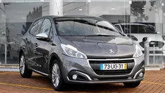 Cinza Usado 2018 Peugeot 208 Style Citadino | € 10.750 (Preço justo)