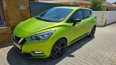 Verde Usado 2018 Nissan Micra Citadino | € 10.900 (Bom preço)