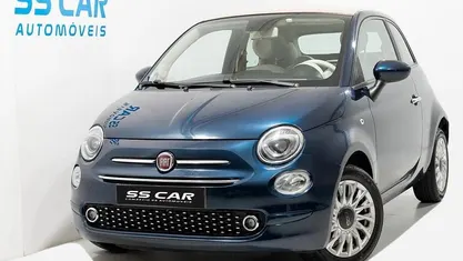 Azul Usado 2020 Fiat 500C Cabrios | € 8.990 (Bom preço)