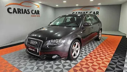 Preto Usado 2008 Audi A3 S-Line Citadino | € 10.990 (Preço justo)
