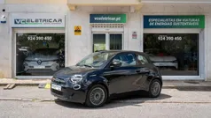 Cinza Usado 2022 Fiat 500e Icon Citadino | € 17.242 (Preço justo)