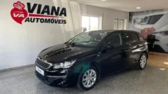 Preto Usado 2017 Peugeot 308 Style Citadino | € 12.990 (Preço justo)