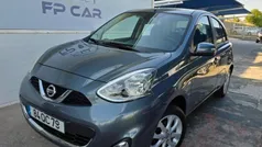 Cinzento Usado 2015 Nissan Micra Citadino | € 7.950 (Bom preço)