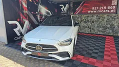 Branco Usado 2022 Mercedes C300 AMG line Carrinha | € 42.500 (Bom preço)
