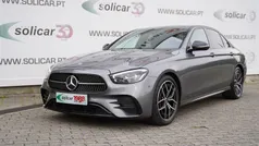 Cinza Usado 2023 Mercedes E220 AMG line Sedan | € 52.500 (Bom preço)