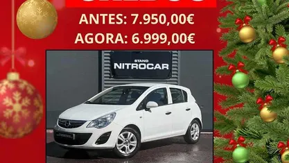 Branco Usado 2013 Opel Corsa Citadino | € 6.999 (Preço justo)