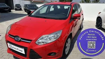 Vermelho Usado 2015 Ford Focus Trend Carrinha | € 5.999 (Bom preço)
