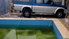 Azul Usado 1999 Mitsubishi L200 Pickup | € 12.660 (Bom preço)