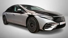 Cinza Usado 2022 Mercedes EQS580 Edition 1 Sedan | € 83.490