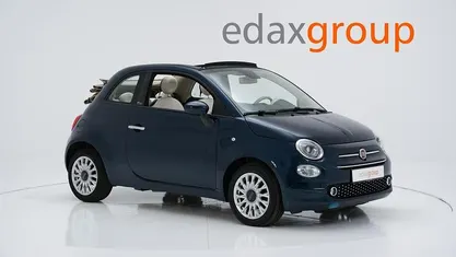 Azul Usado 2020 Fiat 500C Lounge Cabrios | € 14.490 (Preço justo)