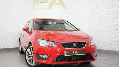 Usado Seat Leon ST 184 HP (135 kW) 2014 Vermelho Carrinha