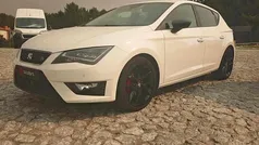 Branco Usado 2015 Seat Leon Citadino | € 17.990 (Preço justo)