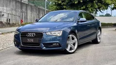 Azul Usado 2015 Audi A5 Sportback Sedan | € 18.990 (Preço justo)