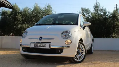 Usado Fiat 500 Lounge 75 HP (55 kW) 2008 Bege Citadino