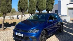 Azul Usado 2022 VW Polo Life | € 18.900 (Preço justo)