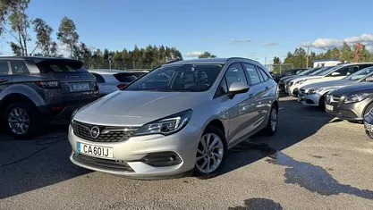 Usado Opel Astra Sport 122 HP (89 kW) 2020 Cinzento Carrinha