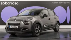 Cinza Usado 2022 Citroën C3 Feel Citadino | € 16.490 (Preço justo)