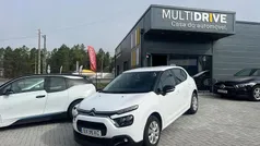Branco Usado 2021 Citroën C3 PureTech Citadino | € 12.999 (Preço justo)