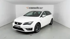 Branco Usado 2014 Seat Leon ST FR Carrinha | € 13.980 (Preço justo)