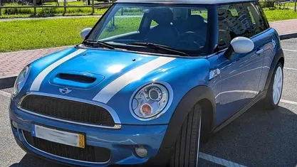 Azul Usado 2007 Mini Cooper S Citadino | € 7.850 (Bom preço)
