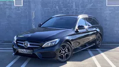 Preto Usado 2017 Mercedes C180 AMG line Carrinha | € 19.490 (Bom preço)