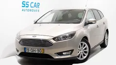 Cinza Usado 2015 Ford Focus Titanium Carrinha | € 7.990 (Preço justo)