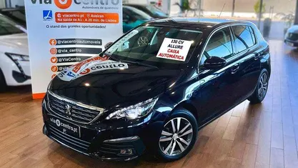 Azul escuro Usado 2020 Peugeot 308 Allure Citadino | € 14.750 (Preço justo)