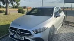 Cinza prata Usado 2019 Mercedes A200 AMG line Citadino | € 26.500 (Preço justo)