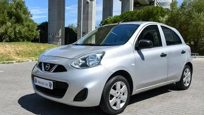 Cinza Usado 2016 Nissan Micra Acenta Citadino | € 8.950 (Preço justo)