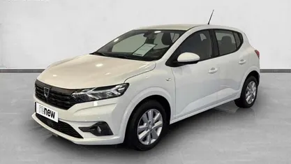 Usado Dacia Sandero Comfort 91 HP (66 kW) 2022 Branco Citadino
