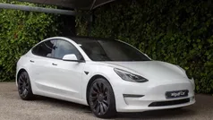 Branco Usado 2022 Tesla Model 3 Performance Sedan | € 30.900 (Bom preço)