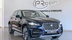 Azul Usado 2021 Jaguar F-Pace SUV | € 52.900 (Super Preço)