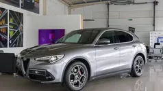 Cinzento Usado 2018 Alfa Romeo Stelvio Super SUV | € 28.900 (Preço justo)