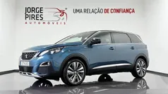 Azul Usado 2019 Peugeot 5008 SUV | € 21.990 (Preço justo)