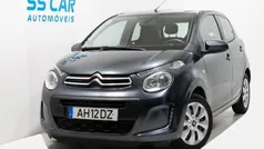 Cinza Usado 2021 Citroën C1 Feel Citadino | € 9.850 (Bom preço)