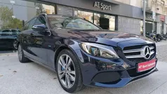 Azul Usado 2017 Mercedes C350e Carrinha | € 22.490 (Preço justo)
