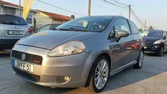 Cinza Usado 2008 Fiat Grande Punto Sport Citadino | € 5.750 (Preço justo)