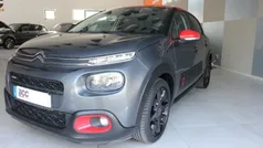 Cinzento Usado 2017 Citroën C3 PureTech Citadino | € 9.990 (Bom preço)