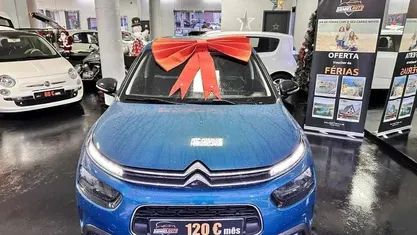 Usado Citroën C4 Cactus 130 HP (95 kW) 2018 Azul Citadino