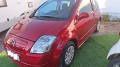 Vermelho Usado 2003 Citroën C2 Citadino | € 3.470 (Preço justo)