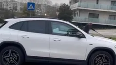 Branco Usado 2020 Mercedes GLA250 SUV | € 32.000