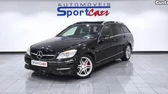 Preto Usado 2010 Mercedes C220 Avantgarde Carrinha | € 14.450 (Preço justo)